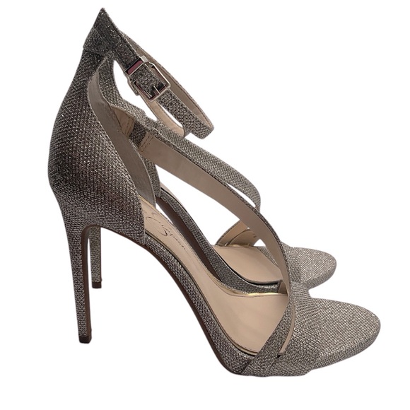 Jessica Simpson Womens Rayli 2 Evening Sandals size 10 - Picture 3 of 7